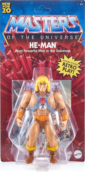Masters of the Universe Origins He-Man (2021)  Action Figure MOC