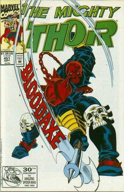 Thor (1962 1st Series Previously Journey Into Mystery) #451