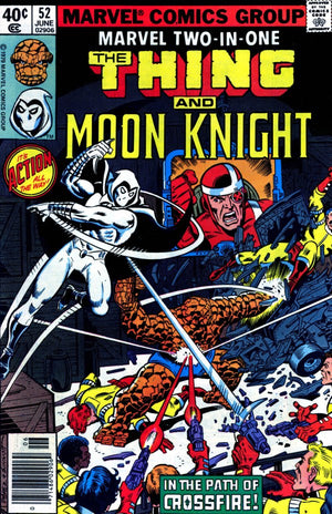 Marvel Two-in-One #52 (1976 Series) 1st appearance of Crossfire