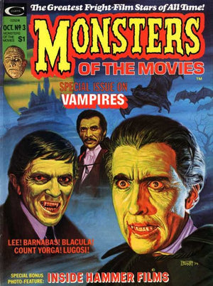 Monsters of the Movies #3 (1974 Curtis / Marvel)