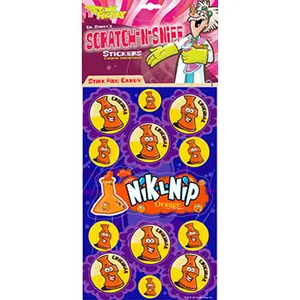 Stink Factory: Scratch & Sniff Stickers : Nik-L-Nip Orange
