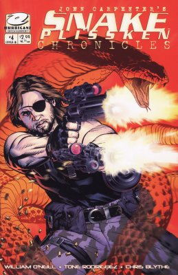 John Carpenter's Snake Plissken Chronicles #4 Cover B Michael Golden Variant