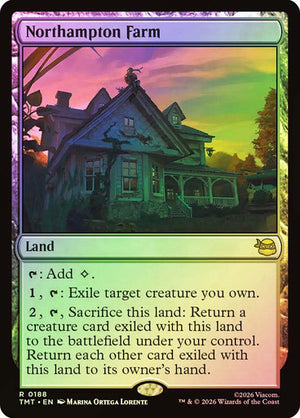 Magic The Gathering: Teenage Mutant Ninja Turtles : Northampton Farm (Foil)