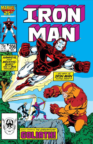 Iron Man #206