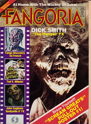 Fangoria #26 The Hunger / Dick Smith Cover