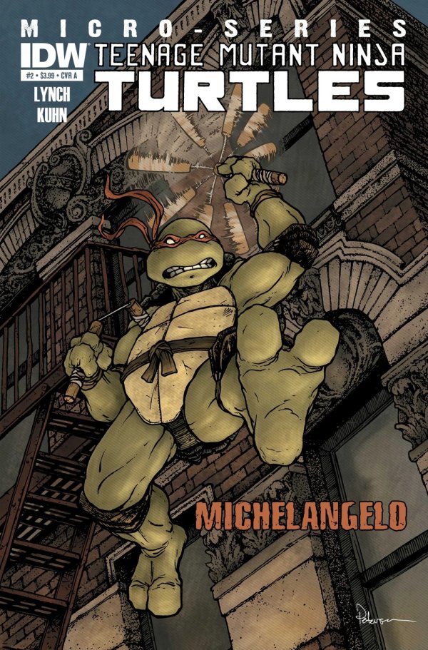 Teenage Mutant Ninja Turtles: Micro-Series #2 Michelangelo