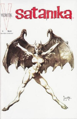 Satanika #0 (18+) 1995 Series Frank Frazetta Cover (1st Appearance of Satanika)