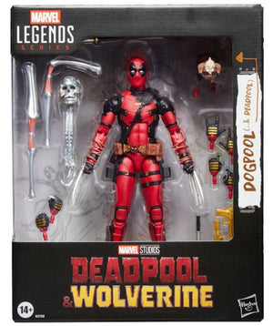 Deadpool & Wolverine Marvel Legends Deluxe Deadpool Action Figure with Dogpool