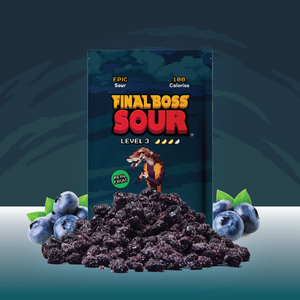 Final Boss Sour : Level 3 Blueberries (Candy)