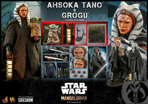 Hot Toys Star Wars The Mandalorian Ahsoka Tano And Grogu 1/6 Scale Action Figure