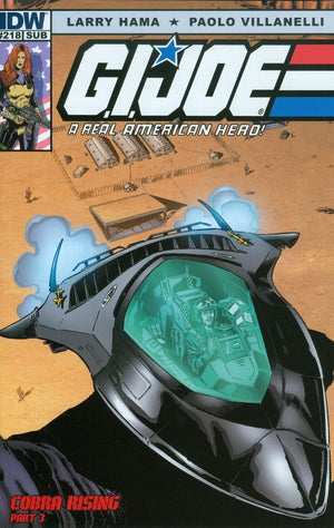 G.I. Joe: A Real American Hero #218 S.L. Gallant Subscription Variant