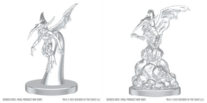 Dungeons & Dragons (DND): Nolzur`s Marvelous Unpainted Miniatures - W28 Classic Vampire & Classic Zombie