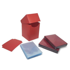 Combo Pack - Inner Sleeves and Elite2 Deck Guards-Red