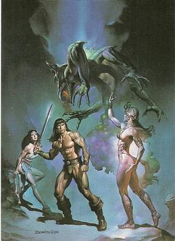Boris Vallejo Trading Card Series 1 (1991) #79 - The Victorious