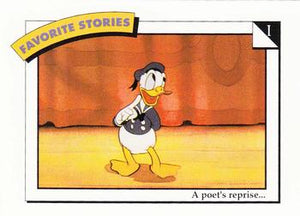 Disney Collector Cards (1991 Impel)  #39 - I: A poet's reprise...