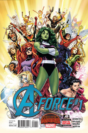 A-Force #1 (2015 Secret Wars / Battleworld Tie-In) 1st Singularity