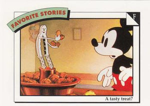 Disney Collector Cards (1991 Impel)  #33 - F: A tasty treat?
