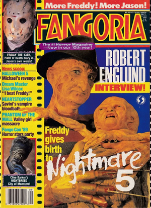 Fangoria #86 Nightmare on Elm Street 5