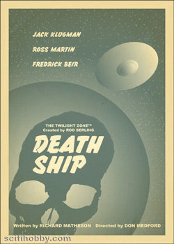 Twilight Zone Archives Trading Cards : Death Ship J129