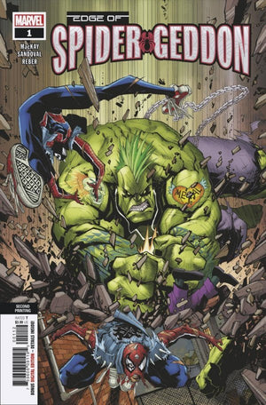 Edge of Spider-Geddon #1 2nd Printing (1st Hulk-Punk)