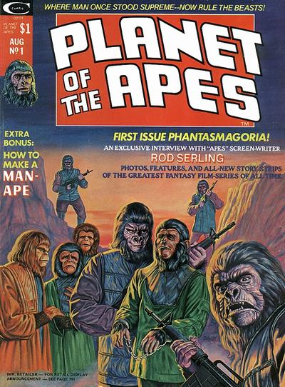 Planet of the Apes #1 (1976 Curtis Magazine)