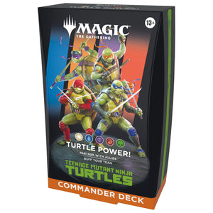 Magic: The Gathering | Teenage Mutant Ninja Turtles - Commander Deck - Turtle Power!