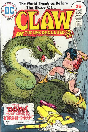 Claw the Unconquered (1975 DC) #2