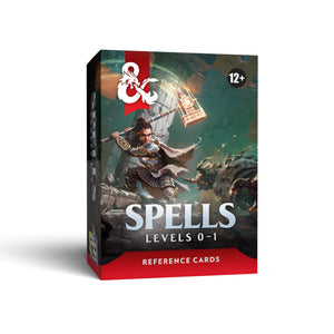 Dungeons & Dungeons (DND) DND RPG TROVE SPELLS - Levels 0 - 1 Reference Cards