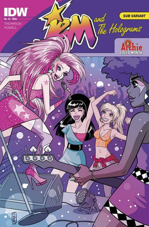 Jem and the Holograms (2015 Series) #10 Tania del Rio Archie 75th Anniversary Variant