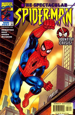 Peter Parker The Spectacular Spider-Man #257