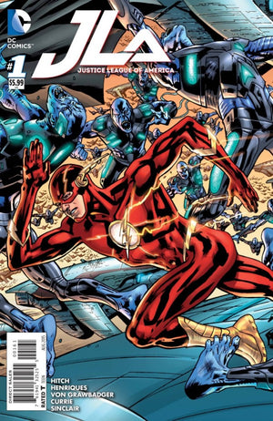 Justice League of America #1 (2015 Series) Flash Variant