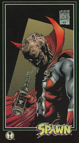 Spawn : 1995 Wildstorm Widevision Trading Cards :   #70 - Rough Camaraderie