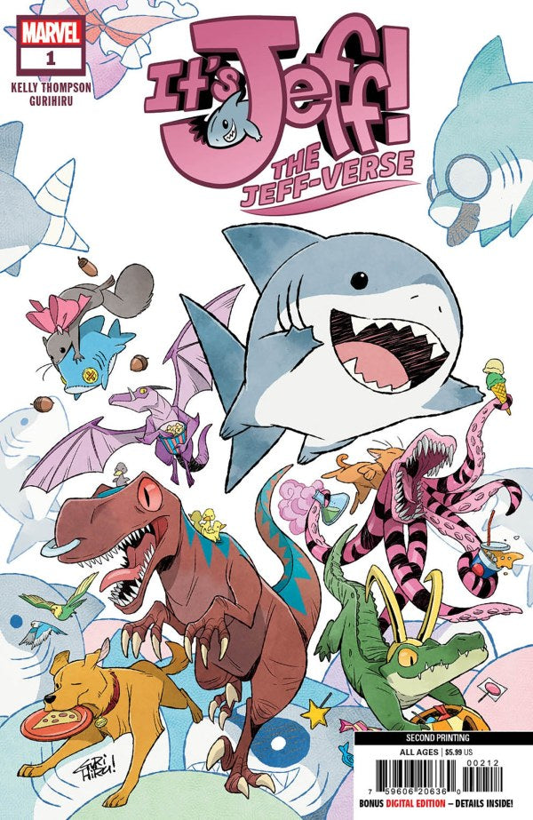 IT'S JEFF: THE JEFF-VERSE #1 (GURIHIRU 2ND PRINTING VARIANT)