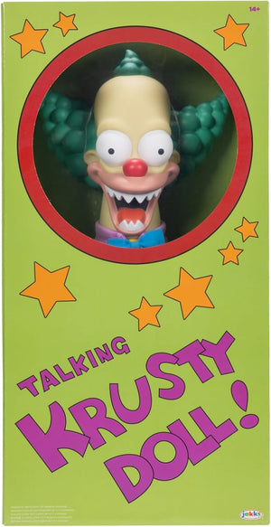 The Simpsons 16 inch Talking Krusty Doll Plush