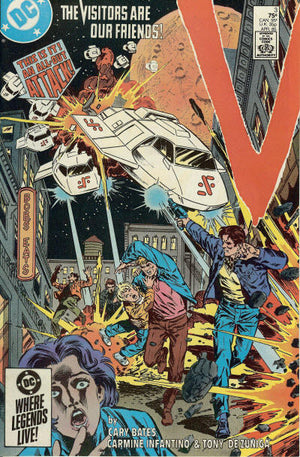 V #3 (1985 DC Series) Based on the TV Series