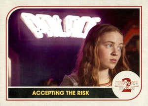 Stranger Things : Series 2 Topps Trading Cards #ST-52 - Accepting the Risk
