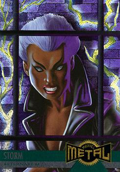 Marvel Metal 1995 Trading Cards : -Alternate M- Storm #135