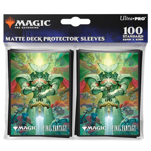 Ultra Pro Magic The Gathering Final Fantasy Standard Deck Protector Sleeves for Commander V5 (100 CT)