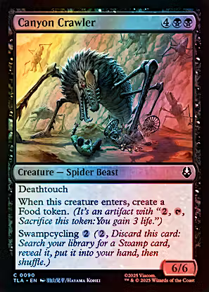 Magic The Gathering : Avatar The Last Airbender - Canyon Crawler (Foil)