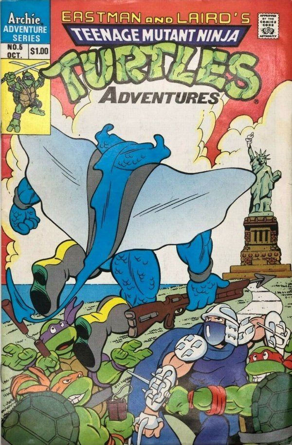 Teenage Mutant Ninja Turtles Adventures #5