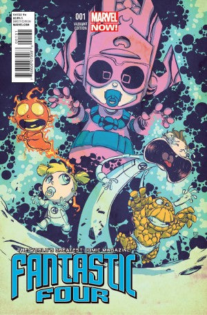 Fantastic Four #1 Skottie Young Baby Variant (2012 4th Series)
