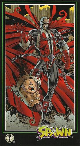 Spawn : 1995 Wildstorm Widevision Trading Cards :  #66 - Heads, You Lose