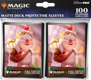 Ultra Pro Magic The Gathering Final Fantasy Standard Deck Protector Sleeves for Commander V1 (100 CT)