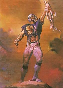 Boris Vallejo Trading Card Series 1 (1991)  #73 - Football Hero