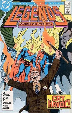 Legends #4 (1986 DC Mini-Series) First Suicide Squad Modern Incarnation