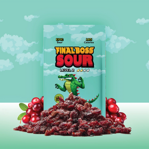 Final Boss Sour : Level 3 Cranberries (Candy)