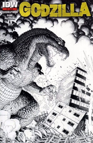 Godzilla #1 (2012 IDW 1st Series) 2nd Printing