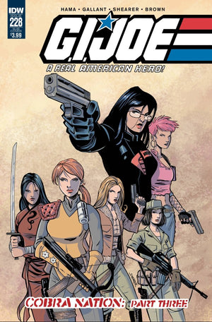 G.I. Joe: A Real American Hero #228 Brian Shearer Subscription Variant