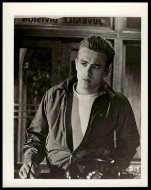 Vintage James Dean Fan Club Photo 4" X 5" 1950's