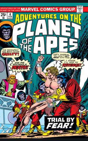 Adventures on the Planet of the Apes #4 (1975 Series)
